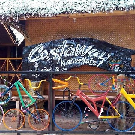 산 비센테 Castaway Native Huts 아파트 외부 사진