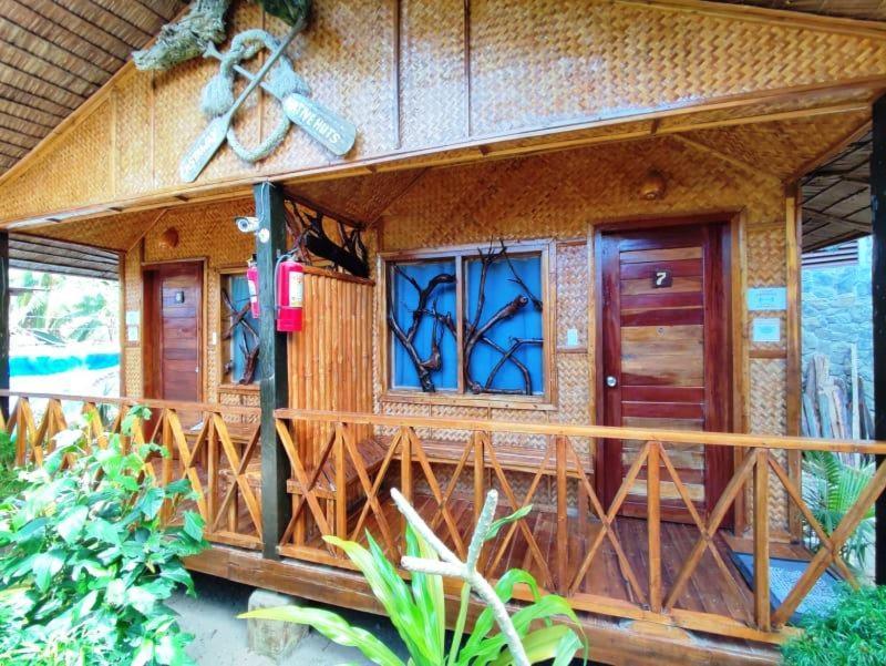 산 비센테 Castaway Native Huts 아파트 외부 사진